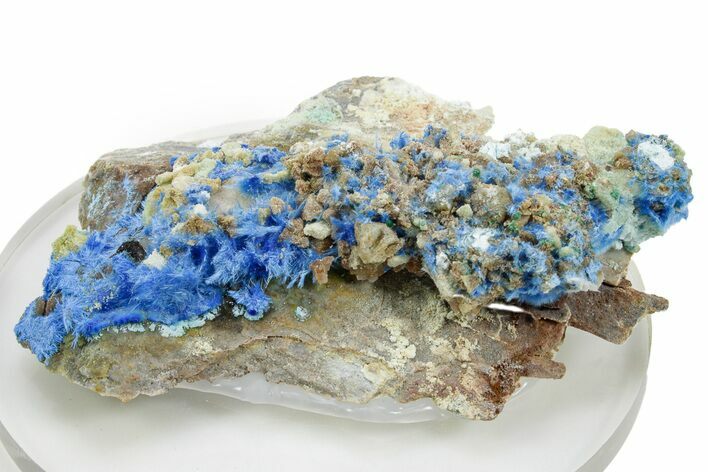Vibrant Blue Cyanotrichite - China #365283